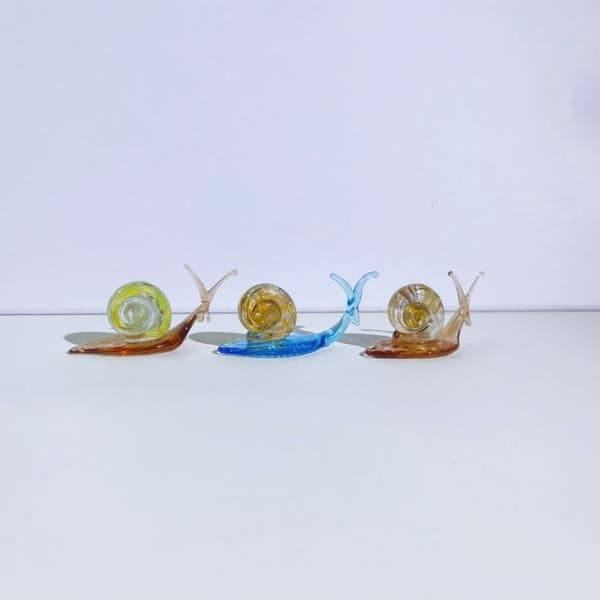 Krystall Snegle Ornament Hjemmedekorasjon og Tilbehør E E E