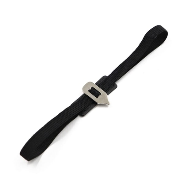 Elastisk Bandage Bogmærke Læsebog Tag SORT Black
