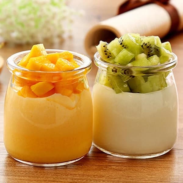 Mini Jogurttipurkit Lasiset Vanukaskupit 200ML 200ml