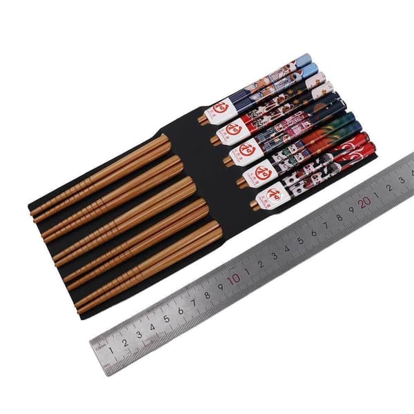Træ Chopsticks Naturlige Bambus Chopsticks 2 2 2