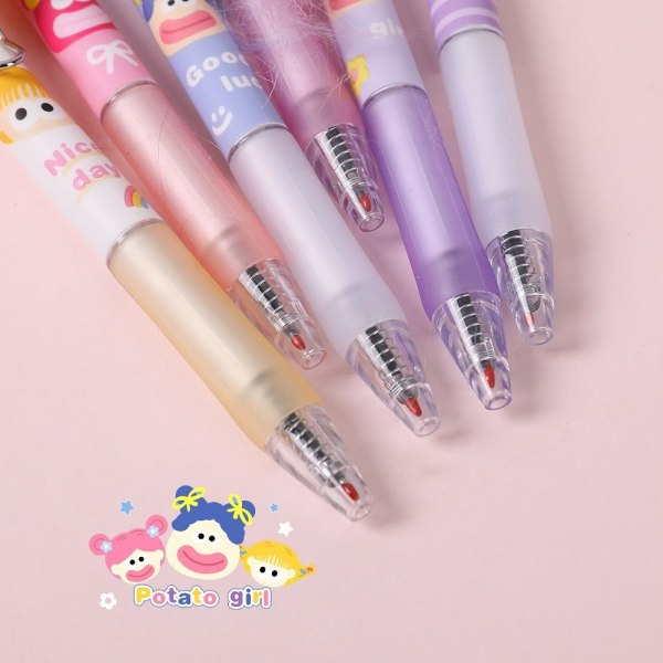 Cartoon Neutral Pen Ugly Baby Fried Hair Neutral Pen 1 1 1