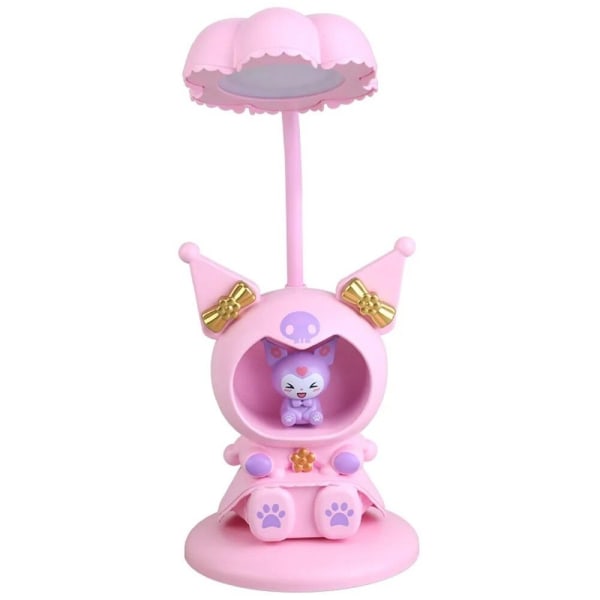 Kawaii Kuromi My Melody Folding Eye Protection Bordslampa Pink