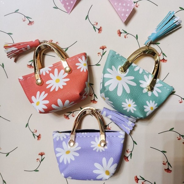 Chrysanthemum Bun Handväska 1/6 Docktillbehör 3 3 3