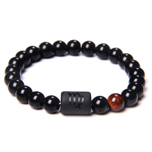 Perler Par Armbånd Elastisk Charm Armbånd VIRGO VIRGO Virgo