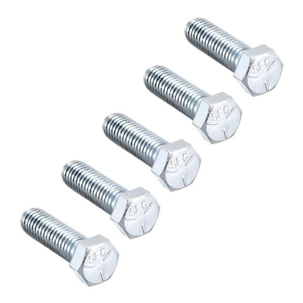 5 kpl kuusiokantapultteja, karkea kierre 5PCS
