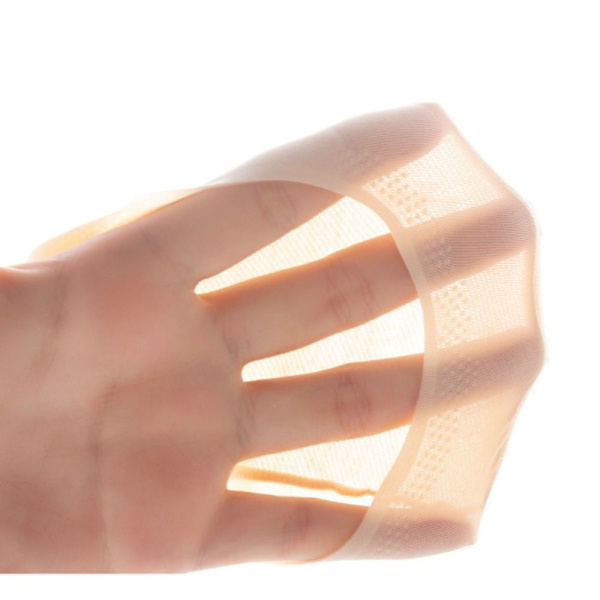 1 par Båtstrumpor Ice Sidenstrumpor LJUSGUL light yellow