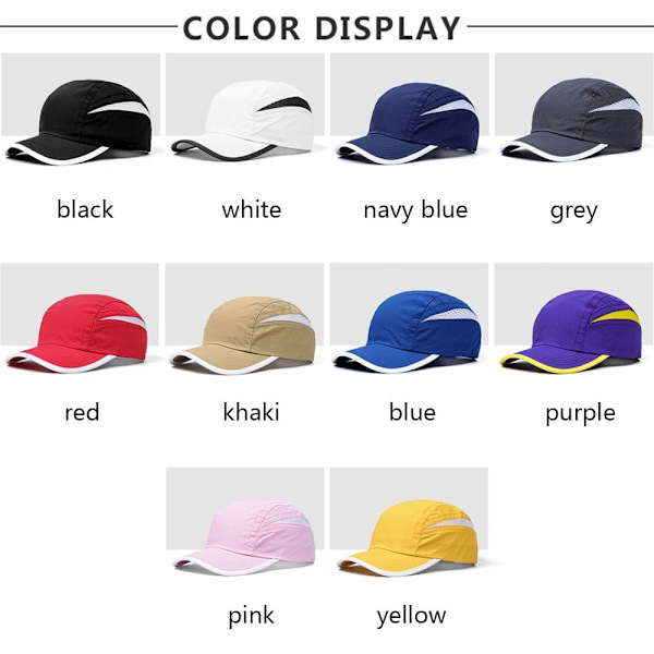 Baseballkasket Solhat SORT black