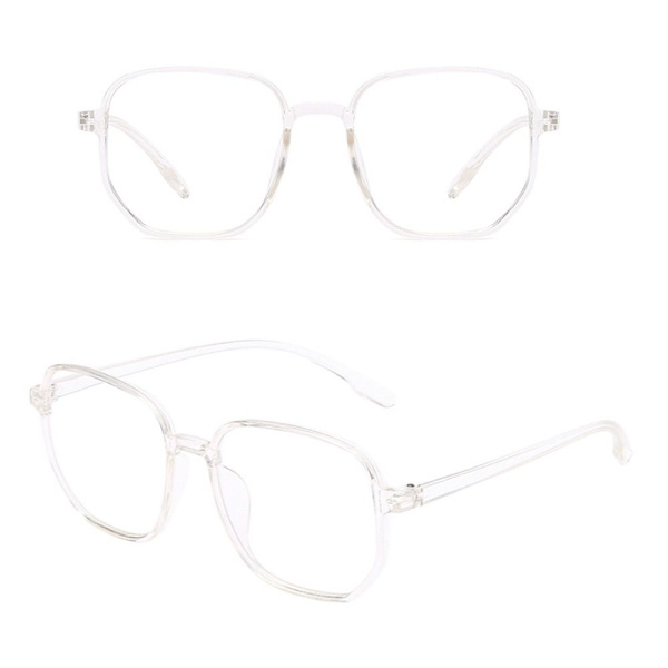 Anti-Blue Light Glasses Neliömäiset silmälasit HARMAAT Grey
