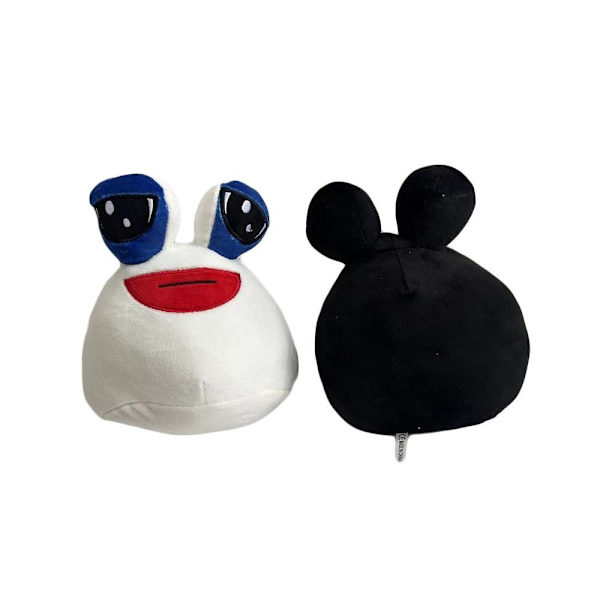 Pou Plyschleksak Cartoon Alien Leksak SVART Black