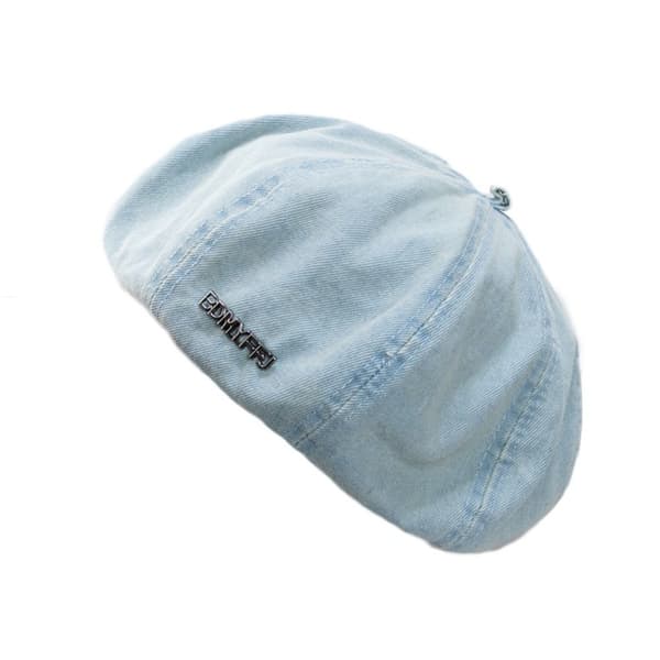 Åttekantet brev-beret cowboy-beret 2 2 2