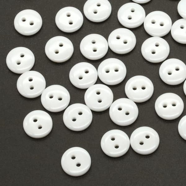 Syknapper Resin Syknapper Sy Hvide Knapper