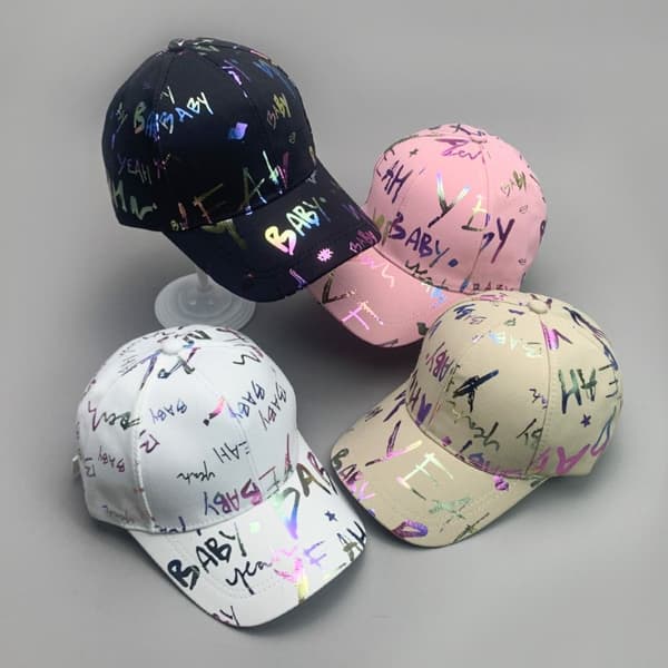 Baseballcapser Hip Hop-capser HVIT white