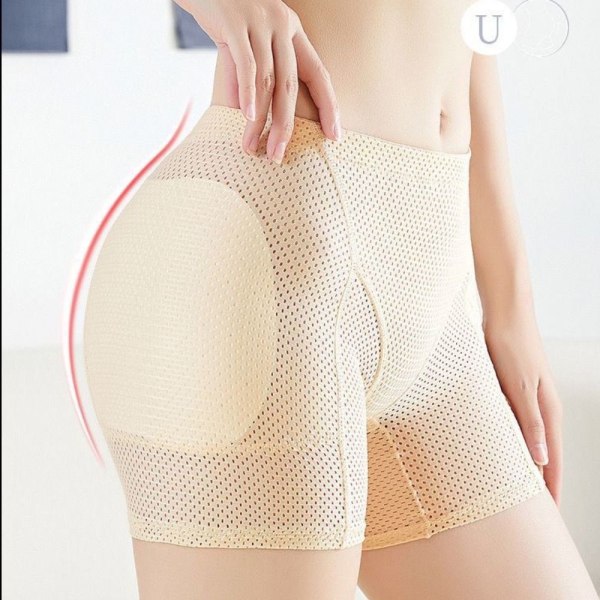 Butt Lifter Shaper Trusser Hoftepuder Shapewear BEIGE 2XL beige 2XL