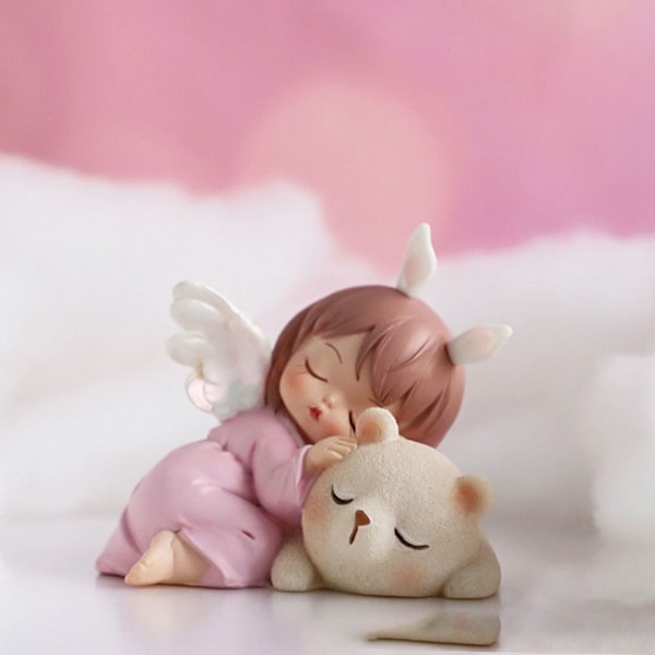 Resin Girl Ornaments Hemdekoration Ornament C C C