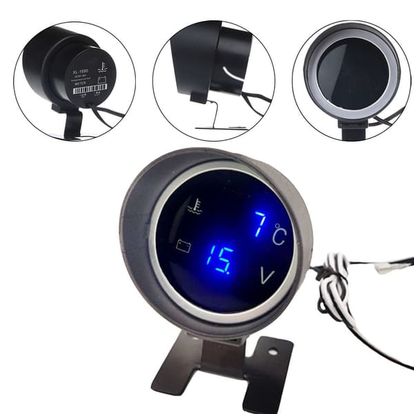 Vattentemperaturmätare Temperatursensor BLÅ 10MM 10MM Blue 10mm-10mm