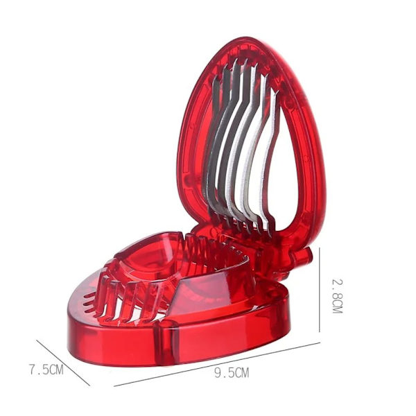 Strawberry Slicer Cutter Strawberry Corer Jordbærskærer