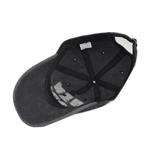 Brodert Bokstav Baseball Caps Snapback Hatter GRÅ grey