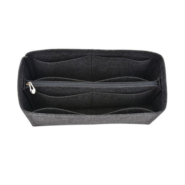 Handbag Insert Bag Purse Liner GRÅ 2# 2# Gray 2#-2#