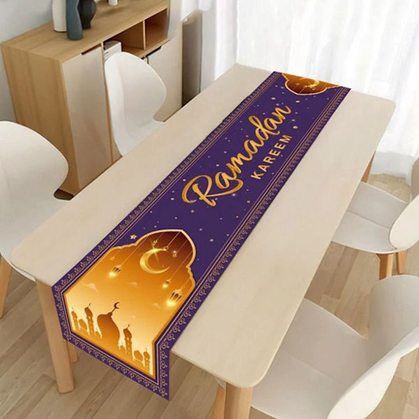 EID Mubarak Dukduk & Bordlöpare Ramadan STYLE 6 STYLE 6