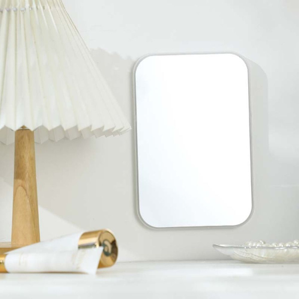 Sammenfoldeligt spejl makeup spejl TRANSPARENT Transparent