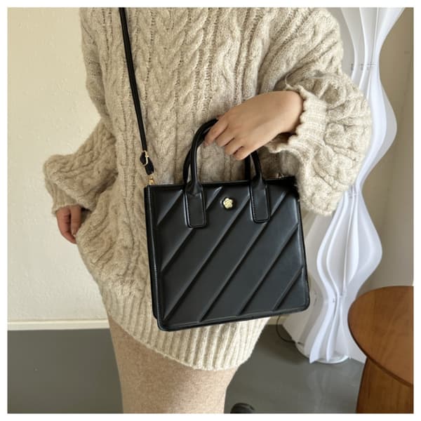Skuldertaske Håndtaske SORT Black