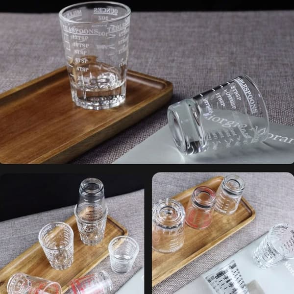 Espressoshotglas Mätglas VIT 45ML 45ML white 45ml-45ml