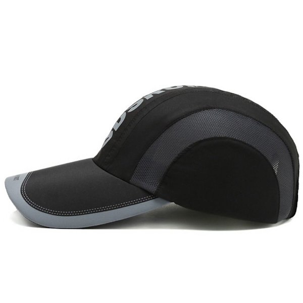 Snabbtorkande sporthatt Printed cap GRÅ grey