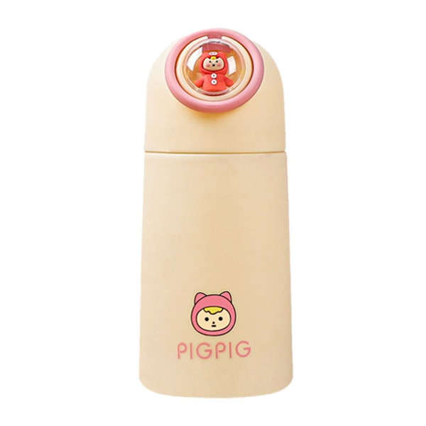 300ML tegneserievannflaske Kawaii vannkopp GUL yellow