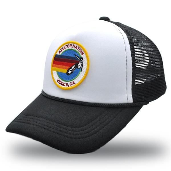 Trucker Hat baseball cap MUSTA black