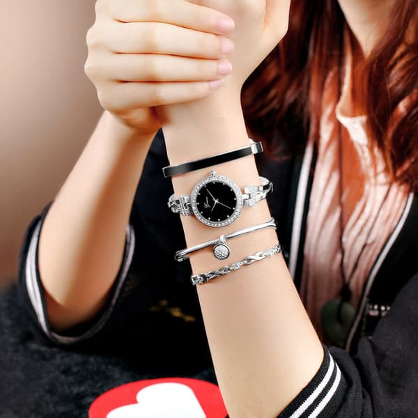 Damklocka Kvarts Armbandsur 2 2