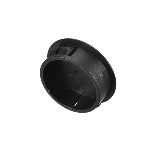 16 st Hålpluggar, Infälld Typ, Rund Snäpp för Panel, SVART black 16pcs