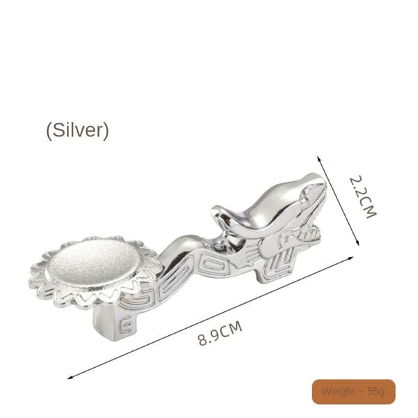 Pindstøtte Pindholder SØLV Silver