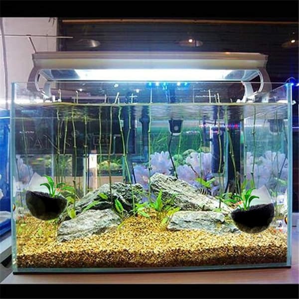 4 stk. planteholder til akvarium