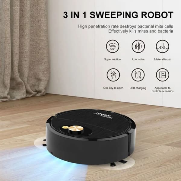 Intelligent støvsugerrobot ROSA pink