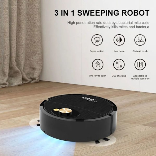 Intelligent Sweeper Robotdammsugare ROSA pink