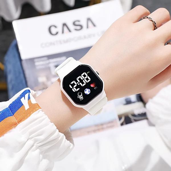 LED-digitaalikellot Lasten watch PUNAINEN Red