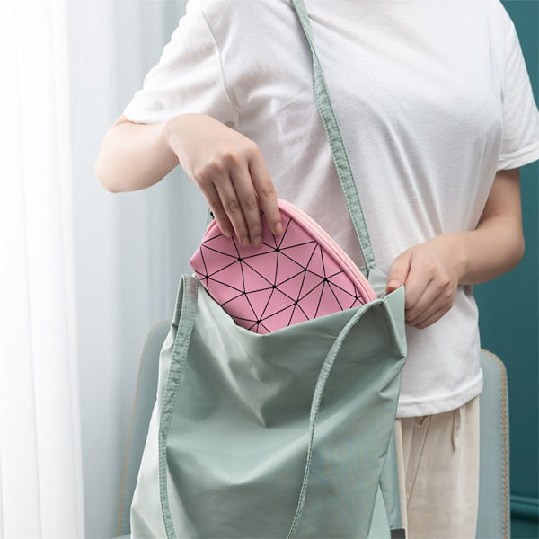 Kosmetiktaske til kvinder Toilettaske til opbevaring PINK pink