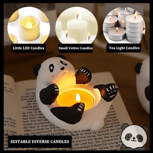 Tea Light Kynttilänjalka Kynttilänjalka Figuurit Kynttilälamppu Decor Dog
