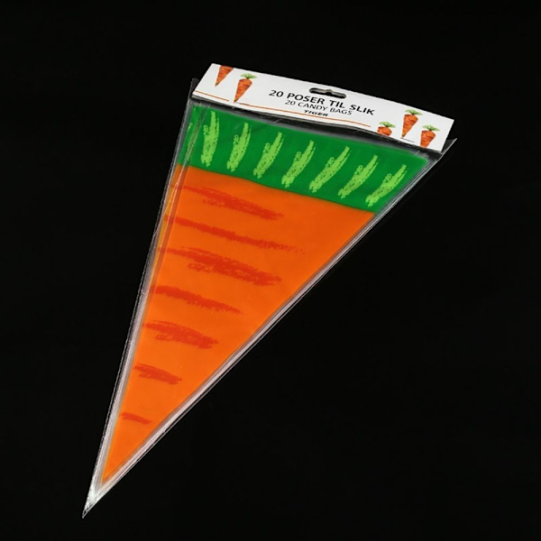 20/50/100 st påsk morot godispåse kanin presentpåse 100 st 100pcs