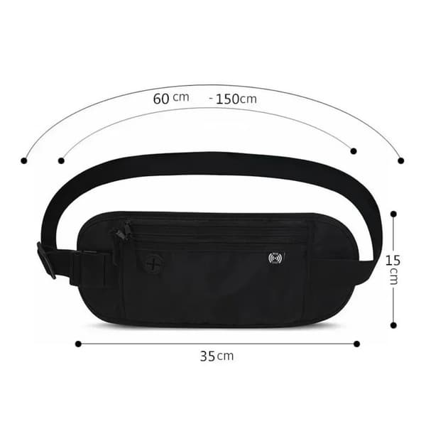 Mavebælte Pengebælte LYSEGRÅ LYSEGRÅ Light gray