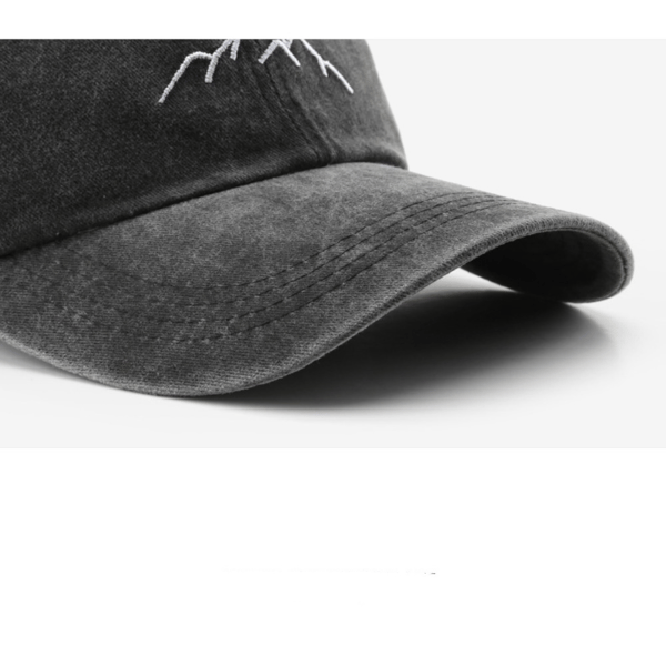 Baseball-lippis Katumuoti Urheilulakki HARMAA grey