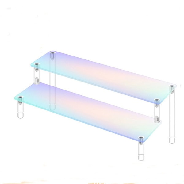 Display Risers Stand Display Hylla 2 TIER 2 TIER 2 Tier