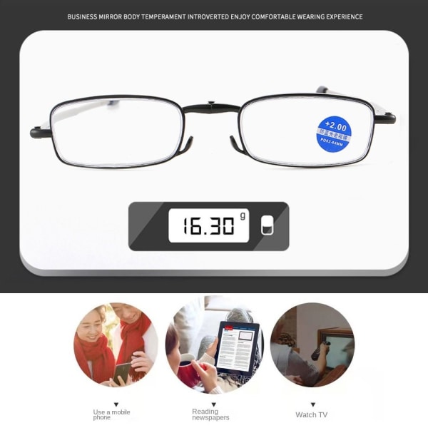Læsebriller Presbyopia Eyewear RØD STYRKE 1,00 STYRKE red Strength 1.00-Strength 1.00