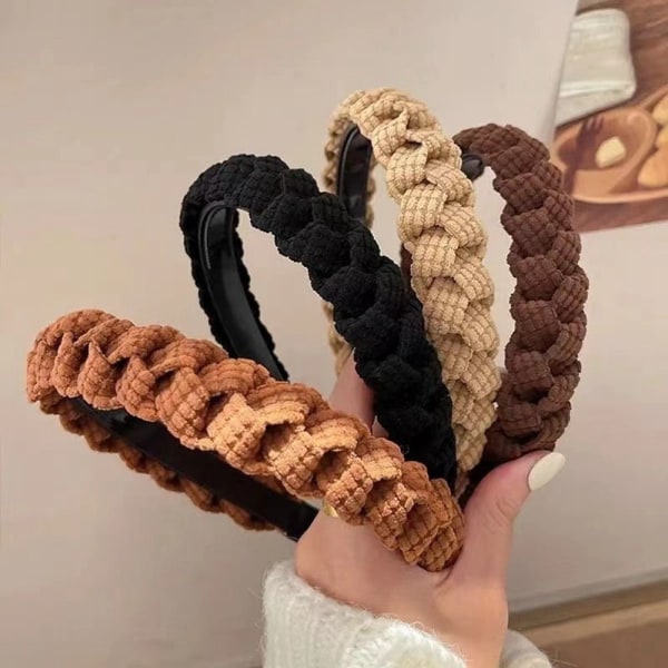 Vævning af hårbånd Pandebånd FARVE 1 FARVE 1 Color 1