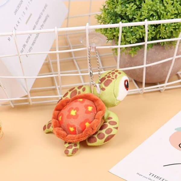 Nøglering Plys Skildpadde