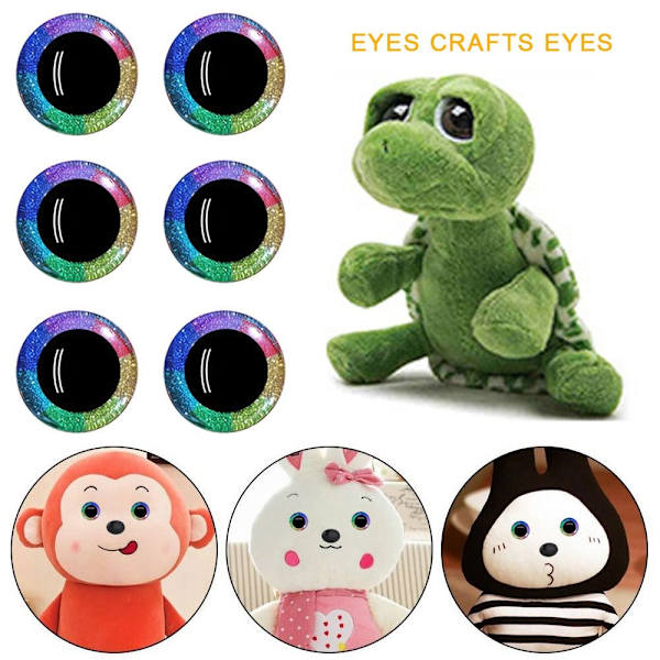 6st/3par Eyes Crafts Eyes Puppet Crystal Eyes 9MM 9MM 9mm