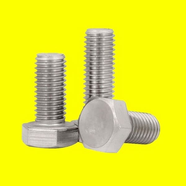 5 kpl kuusiokantapultteja, karkea kierre 5PCS