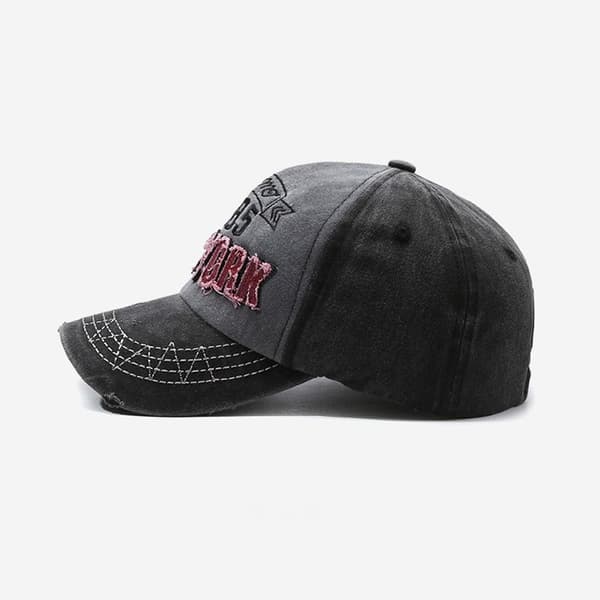 Bokstavsbroderade basebollkepsar Snapback-hattar GRÅ grey