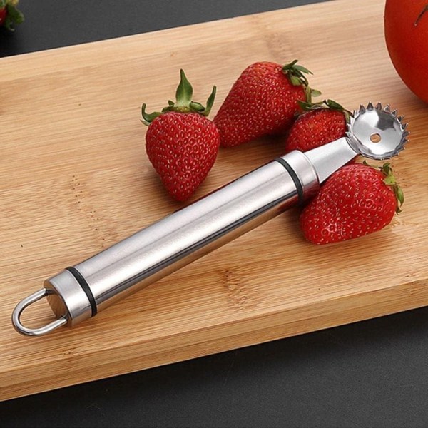 Strawberry Huller Tomat Stængel Corer Tool A A A