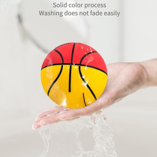 Lille Mini Gummibasketball GUL Yellow